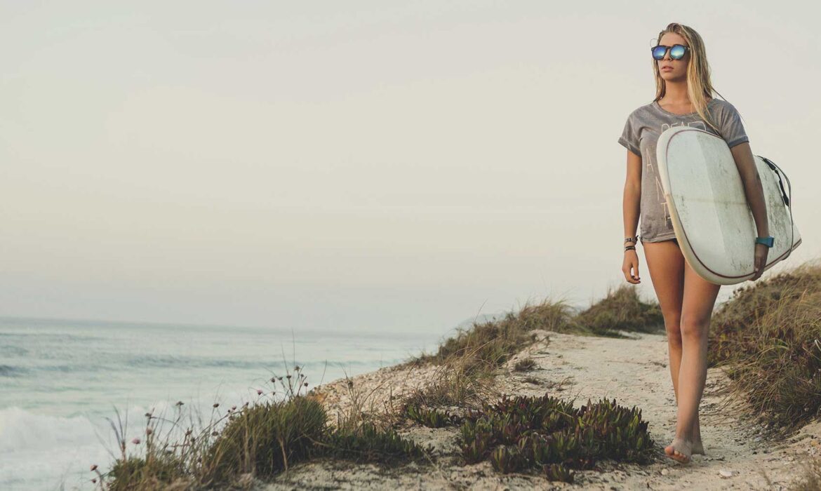 Blonde Surf Girl