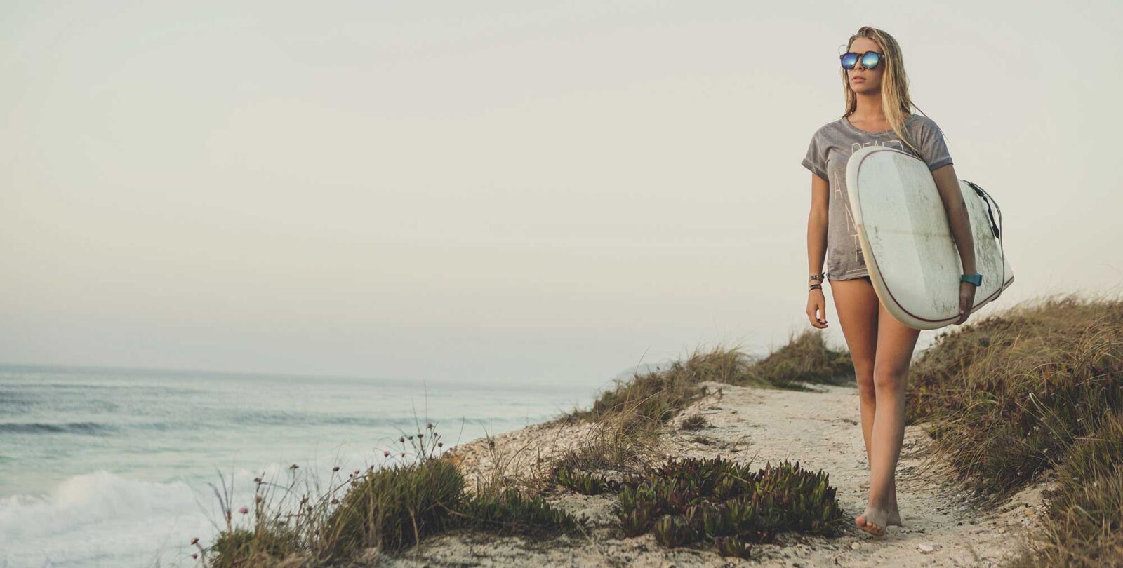 Blonde Surf Girl